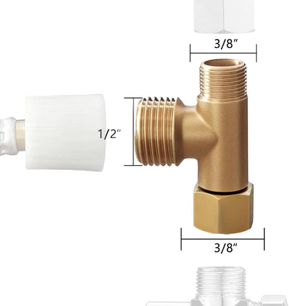 T Valve for Skirted Toilets