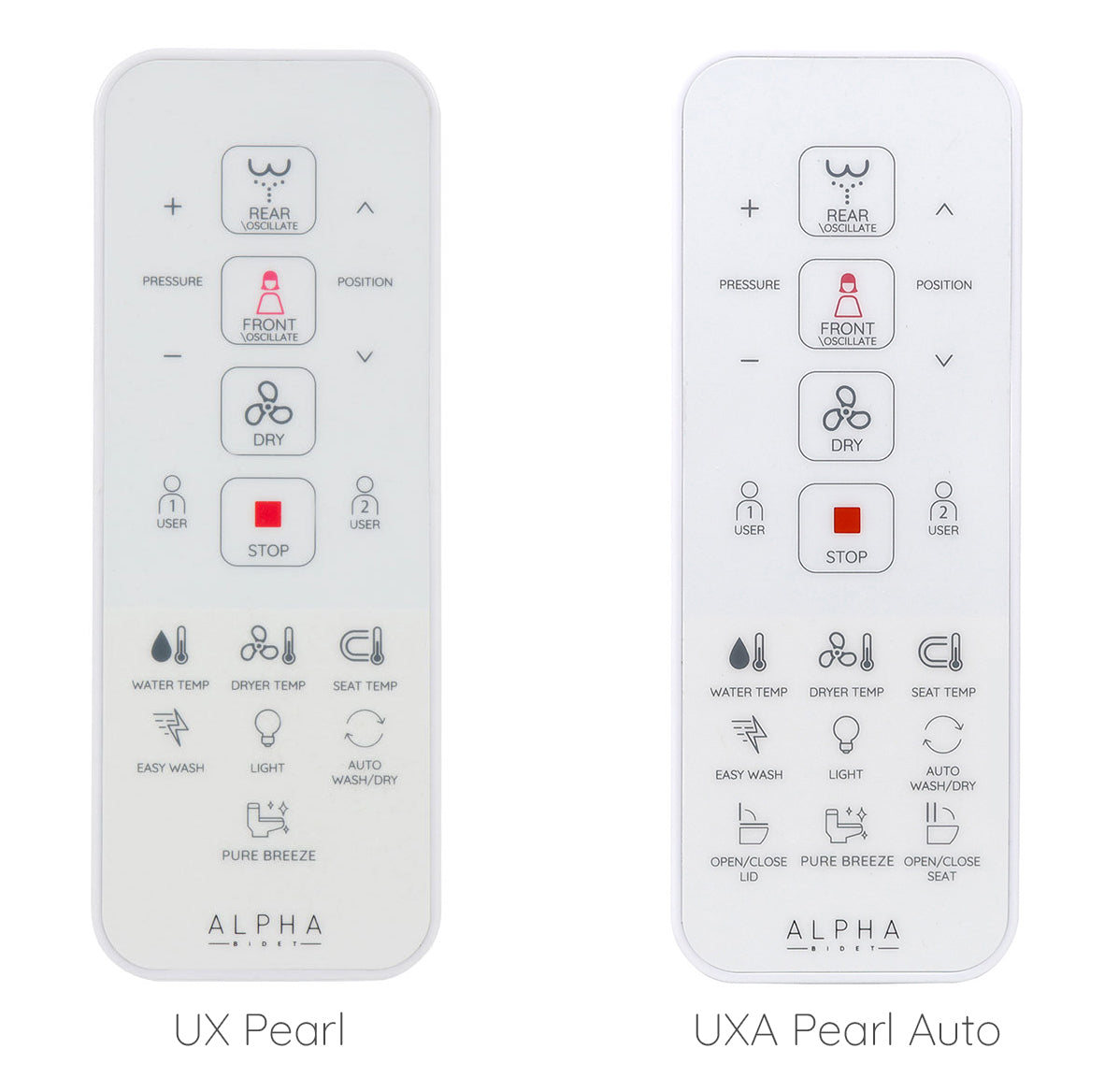 Alpha UX Pearl Bidet Seat